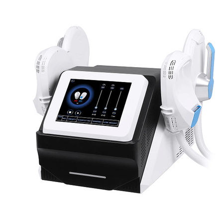 Черная уменьшая мышца машины 3000W  красоты строит тело  контуря двойные ручки