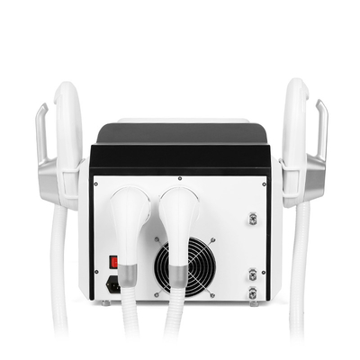 Черная уменьшая мышца машины 3000W Ems красоты строит тело  контуря двойные ручки