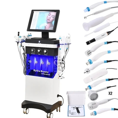 14 В 1 Hydra Diamond Peeling Hydra Microdermabrasion Oxygen Jet Аква очистка лица Hydra Dermabrasion Машина для очистки лица