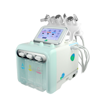 7 в 1 Мультифункциональный уход за кожей Hydra Blackhead экстракция Hydro aqua лицевая косметическая машина с светодиодной маской