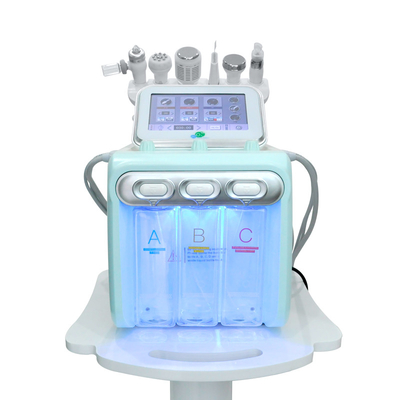 7 в 1 Мультифункциональный уход за кожей Hydra Blackhead экстракция Hydro aqua лицевая косметическая машина с светодиодной маской