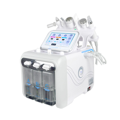 7 в 1 Мультифункциональный уход за кожей Hydra Blackhead экстракция Hydro aqua лицевая косметическая машина с светодиодной маской