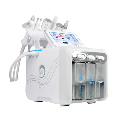 7 в 1 Мультифункциональный уход за кожей Hydra Blackhead экстракция Hydro aqua лицевая косметическая машина с светодиодной маской