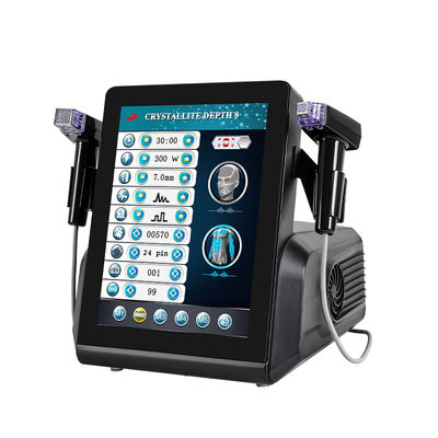 Вертикальное удаление рубцов Удаление прыщей Лицо тела Микроигла Рф Фракционная машина