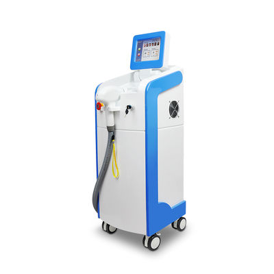 Аппарат для лазерной эпиляции диодным лазером 808 нм с размером пятна 10 * 16 мм, шириной импульса 20-950 мс и плотностью энергии >115 Дж/см²