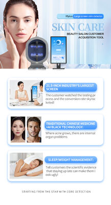 Многоспектральный анализатор кожи 3D X5 AI Magic Mirror для салона красоты