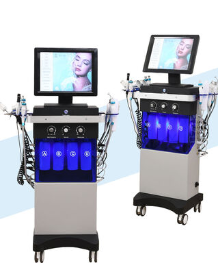 14 in 1 Hydra Facial Machine Oxygen Injection Pore Cleansing Anti‑Aging Skin Tightening Device for Spa Beauty Salon CE Certified Wholesale