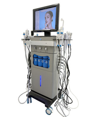 18 в 1 Aqua Exfoliate Oxygen Nourish Repair Facial Bright Spa Professional Device