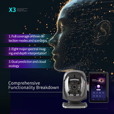 X3 Анализатор кожи AI Камера Салон Диагностический детектор красоты для лица HD-сканер Машинное оборудование