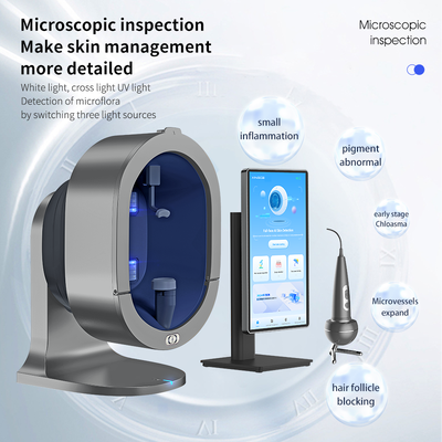 X5 Pro AI Skin Scanner 21-дюймовый многоспектральный прибор для тестирования салона лица