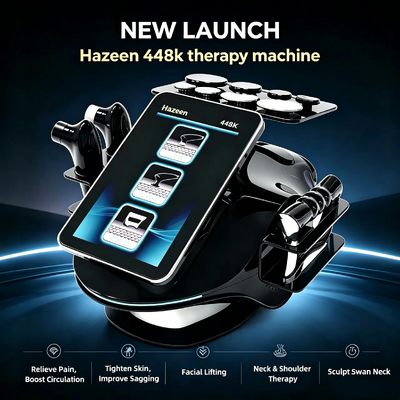 448KHz RF Tecar Therapy Machine с 3 зондами 8 головами и 12-дюймовым сенсорным экраном для оздоровления глубоких тканей