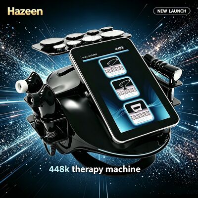 Устройство терапии Hazeen Tecar 448 кГц для физиотерапии и уменьшения целлюлита, частота 448 кГц, высокая мощность 500 Вт.
