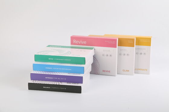 Многоцветный набор для ухода за лицом Illuminate Revive Balance Retouch Detox Hydrate Skin Care Сыворотка в капсулах Набор для спа